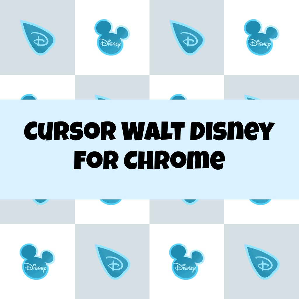 Cursor Walt Disney For Chrome